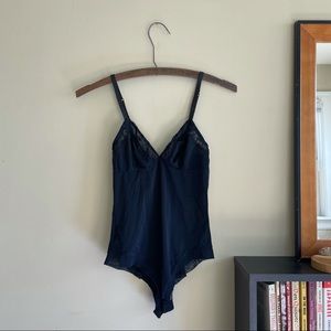 Black Forever 21 Lingerie Leotard